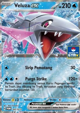 Veluza ex Scarlet & Violet Indonesian Promos #162