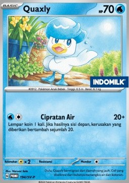 Quaxly Scarlet & Violet Indonesian Promos #194