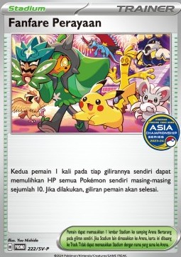 Celebration Fanfare Scarlet & Violet Indonesian Promos #222