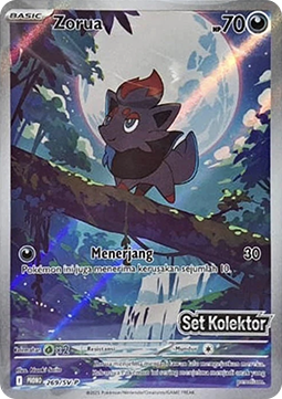 Zorua Scarlet & Violet Indonesian Promos #269
