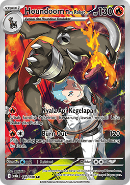 Team Rocket's Houndoom Presence of Champions #142