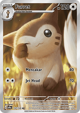 Furret Bonds of Destiny #157