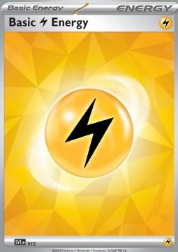 Basic Lightning Energy - Scarlet & Violet Energies #012