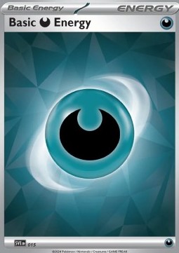 Basic Darkness Energy - Scarlet & Violet Energies #015