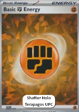 Basic Fighting Energy Scarlet & Violet Energies #014