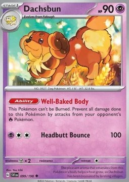 Dachsbun Scarlet & Violet #099