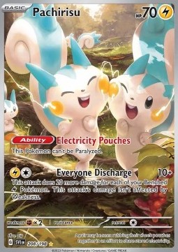 Pachirisu Scarlet & Violet #208