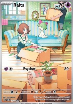 Ralts Scarlet & Violet #211
