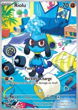 Riolu Scarlet & Violet #215