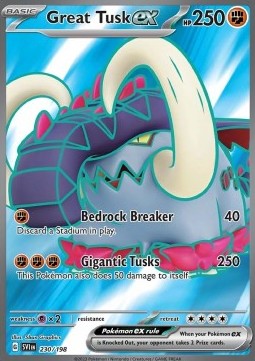 Great Tusk ex Scarlet & Violet #230