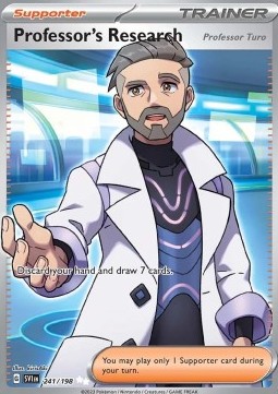Professor's Research - Professor Turo Scarlet & Violet #241