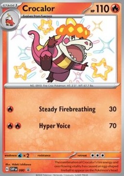 Crocalor SV Black Star Promos #080/248