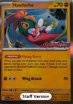Hawlucha SV Black Star Promos #007/248