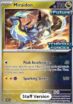 Miraidon SV Black Star Promos #092/248