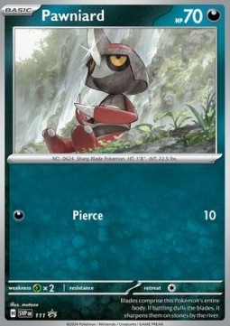 Pawniard SV Black Star Promos #111/248