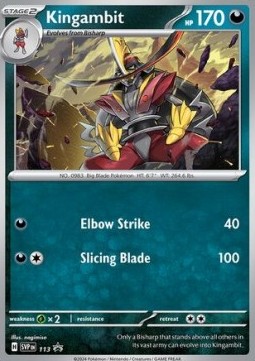 Kingambit SV Black Star Promos #113/248