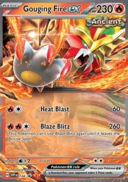 Gouging Fire ex SV Black Star Promos #144