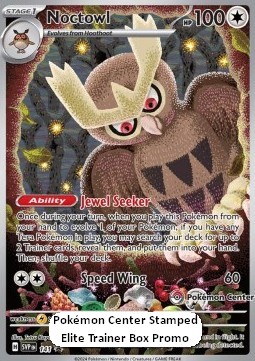 Noctowl SV Black Star Promos #141/248