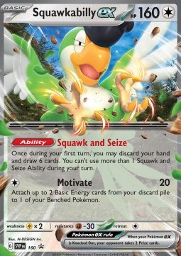 Squawkabilly ex SV Black Star Promos #160/248