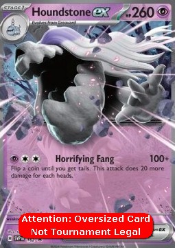 Houndstone ex SV Black Star Promos #162/248