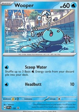 Wooper SV Black Star Promos #155/248