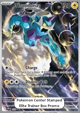 Thundurus SV Black Star Promos #209/248
