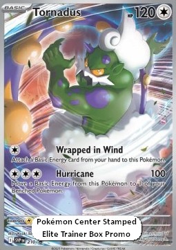 Tornadus SV Black Star Promos #210/248