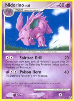 Nidorino Lv.28 Secret Wonders #57/132