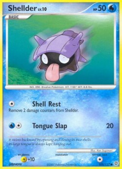 Shellder Lv.10 Secret Wonders #105/132