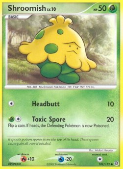 Shroomish Lv.10 Secret Wonders #108/132