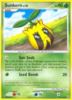 Sunkern Lv.10 Secret Wonders #114/132