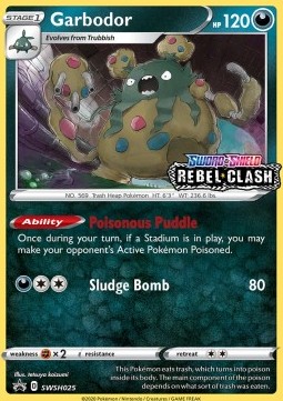 Garbodor SWSH Black Star Promos #025/307