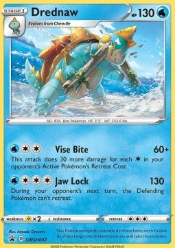 Drednaw SWSH Black Star Promos #47/307