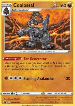 Coalossal SWSH Black Star Promos #054/307