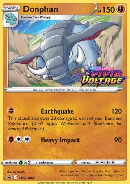 Donphan SWSH Black Star Promos #67/307