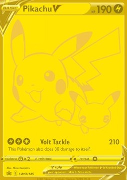 Pikachu V SWSH Black Star Promos #5/307