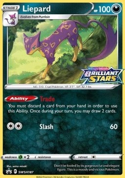 Liepard SWSH Black Star Promos #187/307