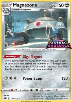 Magnezone SWSH Black Star Promos #208/307