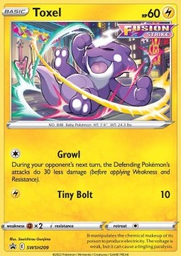 Toxel SWSH Black Star Promos #209/307