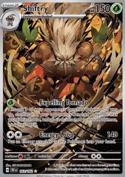 Shiftry Temporal Forces #163/162