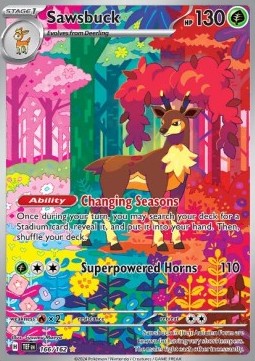 Sawsbuck Temporal Forces #166/162