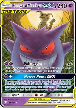 Gengar & Mimikyu GX Team Up #53/181