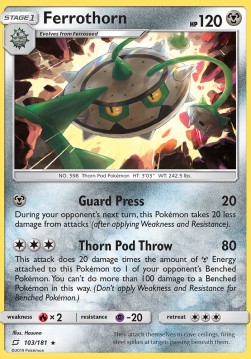 Ferrothorn Team Up #103/181