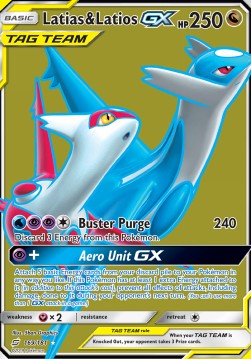 Latias & Latios GX Team Up #169/181