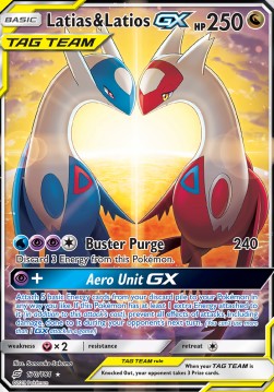 Latias & Latios GX Team Up #170/181