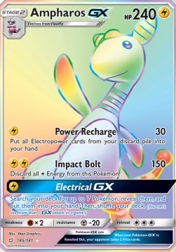 Ampharos GX Team Up #185/181