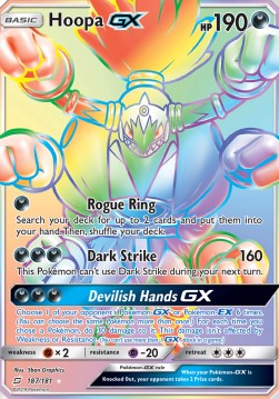 Hoopa GX Team Up #187/181