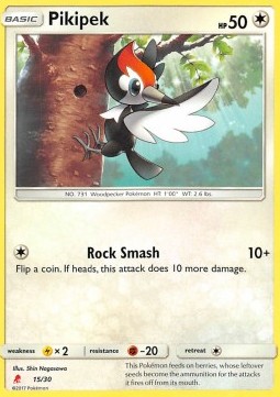 Pikipek SM Trainer Kit: Lycanroc & Alolan Raichu #15