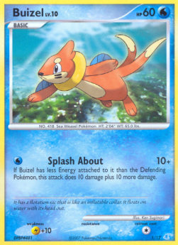 Buizel Lv.10 DP Trainer Kit #001/012
