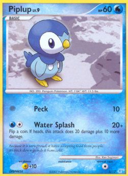 Piplup Lv.9 DP Trainer Kit #5/12